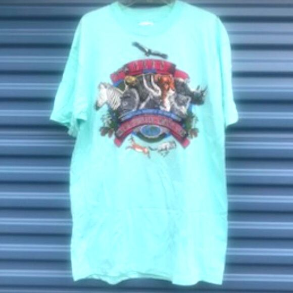 San Diego Zoo . Size: Extra Large {46-48}  ............ Short Sleeve Tee Shirt - Picture 1 of 5